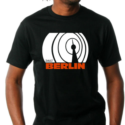 Tee-shirt "La Tour de télévision berlin"