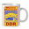 Tasse à Café "Meine Heimat DDR"