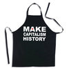 Tablier à bavette "Make Capitalism History"