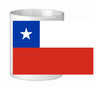 Taza de Café "Bandera de Chile"