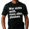Camiseta "Wissen"