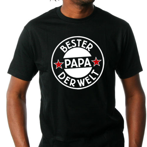 Klæd T-Shirt "Bester Papa der Welt"
