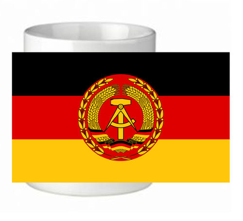 Tasse DDR "Flagge Volksarmee"