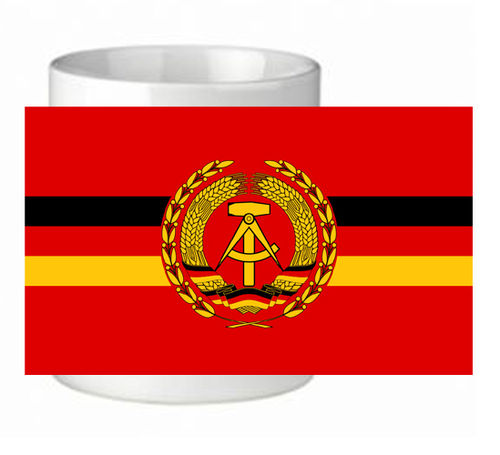 Tasse DDR "Flagge Volksmarine"