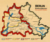 Aimant frigo "Berlin Besatzungszonen"