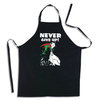 Kitchen apron "Never give up!"