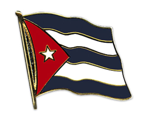 Broche "Drapeau Cuba"