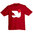 Klæd T-Shirt "Due med rød stjerne"