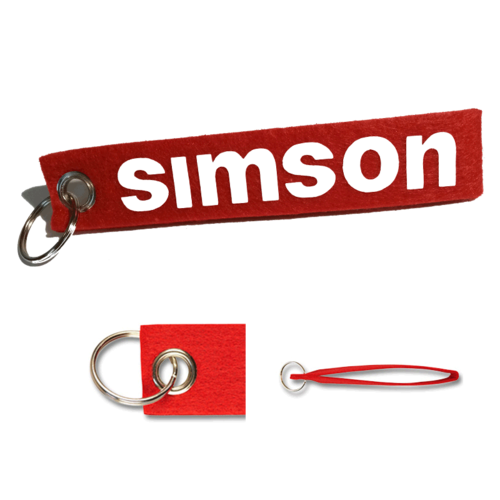 Schlüsselanhänger "Simson"