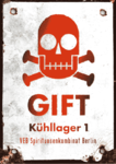Carte postale "GIFT Kühllager 1"