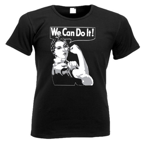 Dame Shirt "We can do it!"