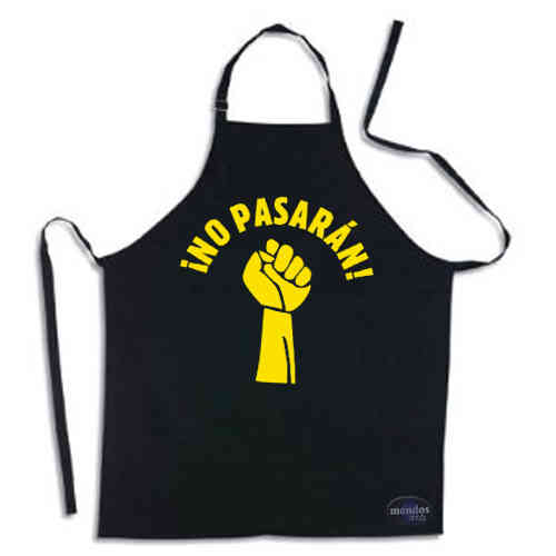 Kitchen apron "No Pasaran!"