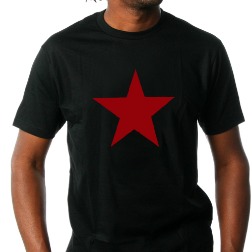RED STAR T-Shirt schwarz 