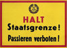 Magnet "DDR Staatsgrenze!"