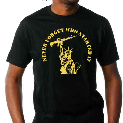 Tee shirt "Never forget"