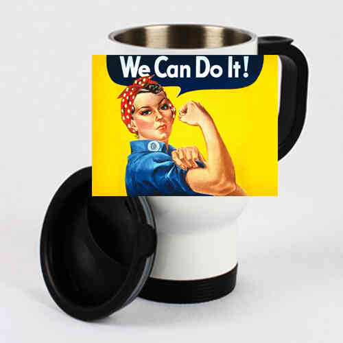 Thermotasse "We Can Do It!"