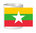 Tasse à Café "Drapeau de la Myanmar"