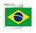 Tazza "Bandiera di Brasile"