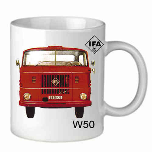 Hvidpot kaffekrus "IFA W50"