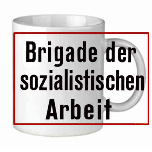 Hvidpot kaffekrus "Brigade"