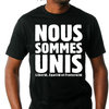 Klæd T-Shirt "NOUS SOMMES UNIS"
