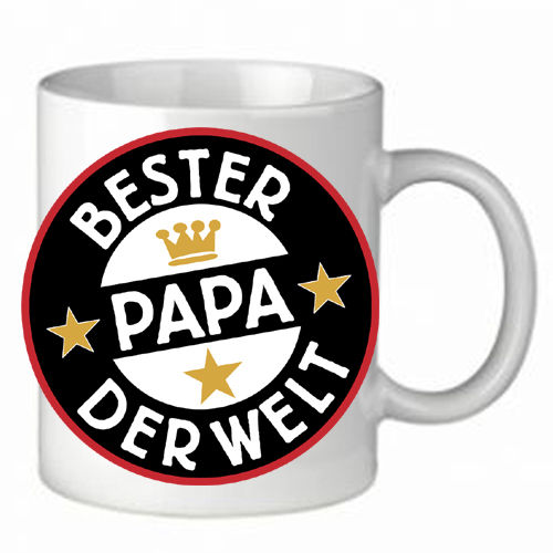 Tazza "Bester Papa der Welt"