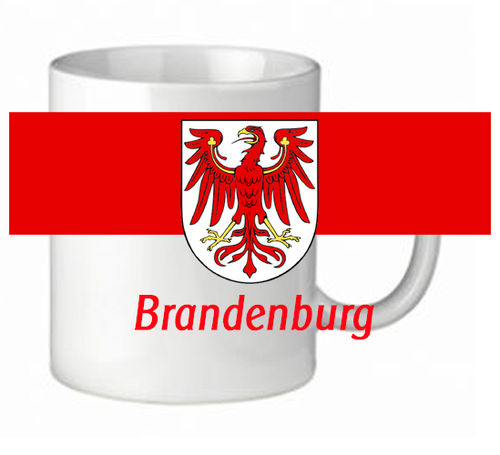 Tasse "Flagge Brandenburg"