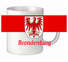 Mug "Flag of Brandenburg"
