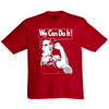 Klæd T-Shirt "We can do it!"