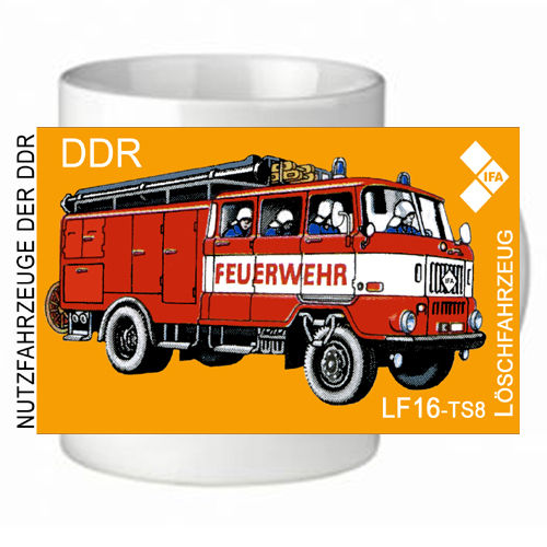 Tasse à Café "IFA W50 Sapeurs pompiers"