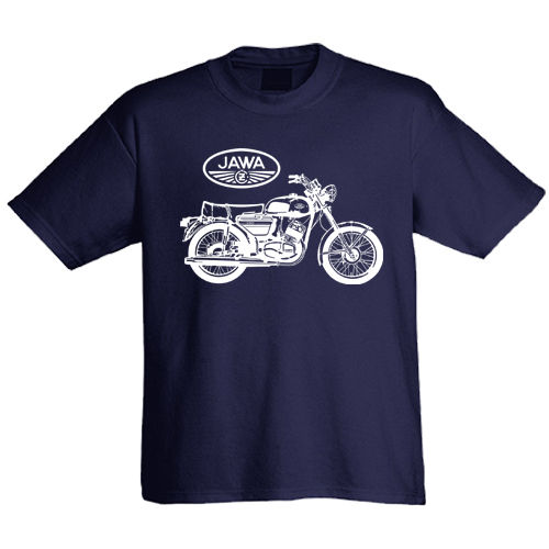 Klæd T-Shirt "JAWA Motorcykel Californian"