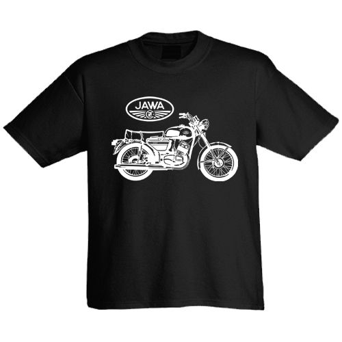 Camiseta "JAWA Motocicleta Californian"