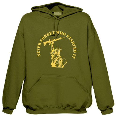 Hoodie "Never forget"