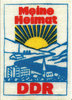 Cartolina "Meine Heimat DDR"