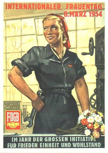Postkarte "Internationaler Frauentag"