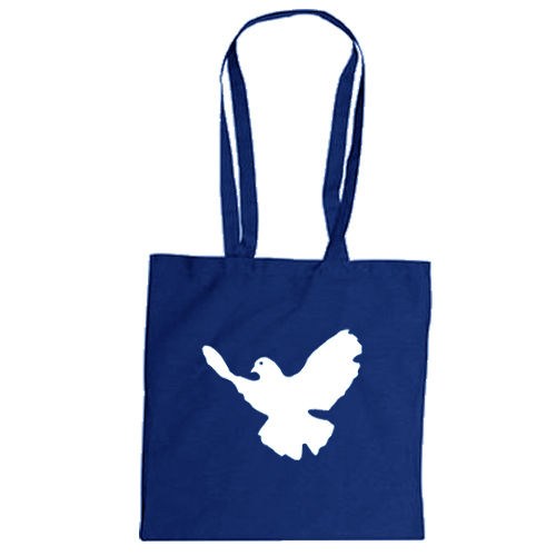 Bolsa de algodon "La paloma de la paz"