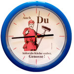 Kitchen clock "Genosse"