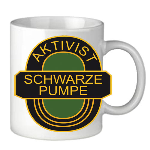 Taza de Café BSG "Aktivist Schwarze Pumpe"