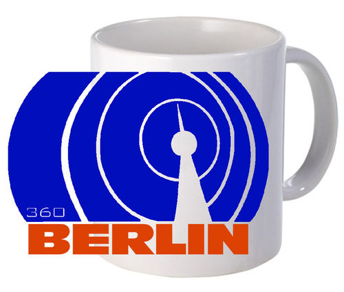 Tasse à Café "La Tour de télévision berlin"