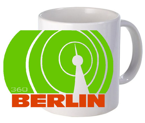 Tasse à Café "Berlin-La Tour de télévision"