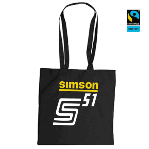 Bolsa de algodon "Simson S51 Logo"
