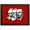 Wandbild "Marx-Engels-Lenin"