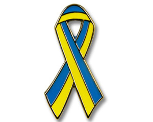 Pin "Ukraine Ribbon"