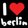 Screen Print Transfer "I love Berlin"