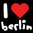 Repasser sur les patchs "I love Berlin"