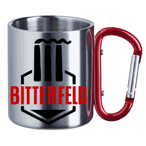 Taza de acero inoxidable "Bitterfeld"