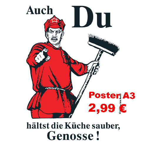Poster "Genosse" A3